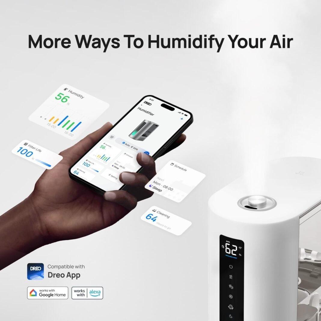 DREO 6L Humidifier Review for Large Rooms DREO 6L Humidifier Review for Large Rooms