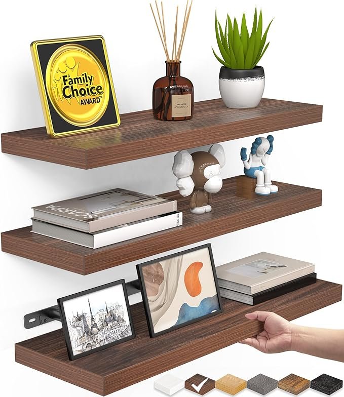 BAYKA Floating Shelves Set of 2 Review BAYKA Floating Shelves Set of 2 Review