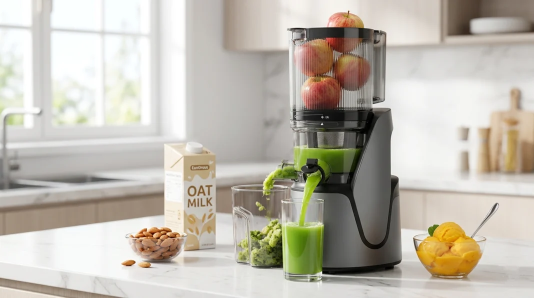 EanOruus Juicer Machines Review: The Best 3-in-1 Cold Press Juicer for Busy Families? Juicer Machine